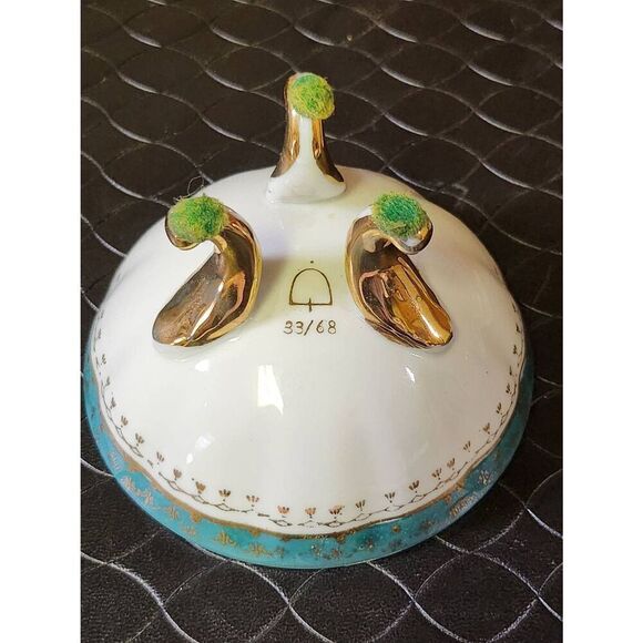 Royal Vienna Style Trinket/Jewelry Dish Courting Scene - Picture 6 of 6